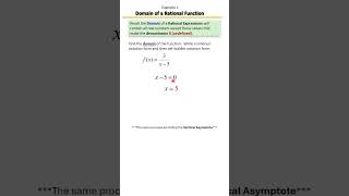 How to Find the Domain of a Rational Function | Values that Make the Denominator Undefined, Ex 1