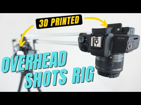Turning a Regular Camera Stand in a Camera Jib / Crane for Amazing Overhead Shots with 3D Printing