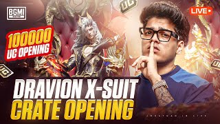 100,000 UC DRAVION X-SUIT OPENING | JONATHAN IS BACK!! | BGMI!