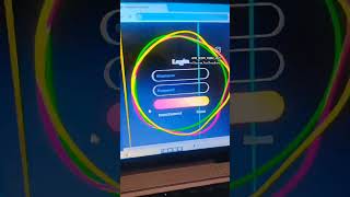 login page design #coding #javascript #html #css #programming #python #webdesign #shorts #viralvideo