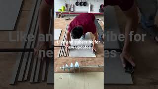 Giant Tile Cutting - The Next Level #tile cutting tips #shot