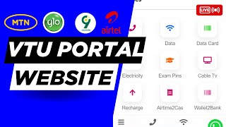 How to Create Automated VTU Portal Website | Sell Data, Airtime & Bill Payment like BillPoint #vtu