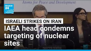 IAEA head says nuclear facilities 'must never be attacked' • FRANCE 24 English