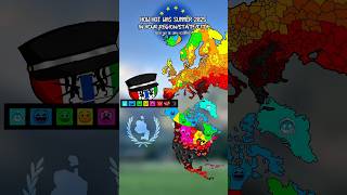 how hot was summer in your country #europe #map #geography #history #mapping #mapper #summer #shorts