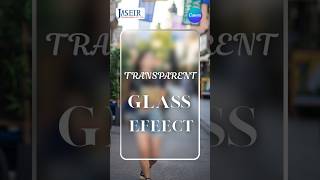 Transparent Glass Effect Using Canva | Step-by-Step Design Tutorial