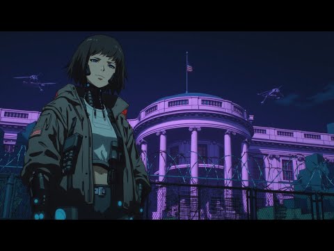 Dark Synthwave Future White House Cyberpunk Music Vibes