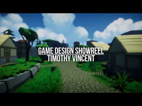 Game Design Showreel - Timothy Vincent