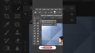 Remove background in one click #photoshop #tutorials #tutorialinhindi #shorts #youtubeshorts