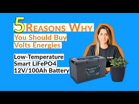 5 Reasons why you should buy Low-Temperature Smart LiFePO4 12V/100Ah Battery in Canada
