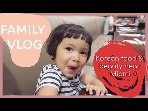 Multicultural Family Vlog | Miami Korean Supermarket, Restaurant & K-Beauty Shop!