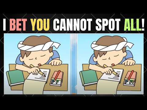 🧠🤯Spot The Difference Only For GENIOUS PERSONS!  @funzzle #17