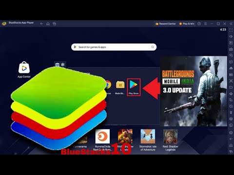 how to download bluestacks and install BGMI 3.O update in Bluestacks.