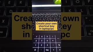 Create Your own shortcut key on laptop #keyboardtips #shortsvideo #shorts