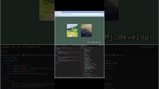 HTML / CSS  card design with hover effect