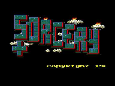 Sorcery+ loading and demo on the Amstrad CPC