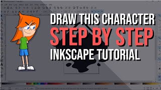 Create a Bratty Girl Character in Inkscape (No Drawing Skills Needed!)