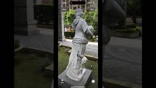 3D Scanning a Statue for AR: Perfect for Landscape Designers, Architects, and Museums | ar-code.com