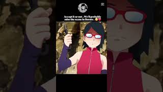 [Accept it or not. ...] 😳❤️ #Boruto #series #funny #movement #naruto #sad #Hima_sensei