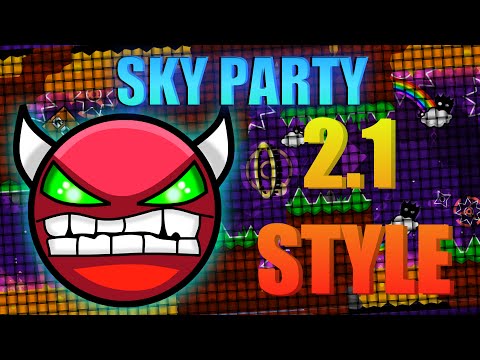 SKY PARTY - by Manix648 - [Demon] | Geometry Dash