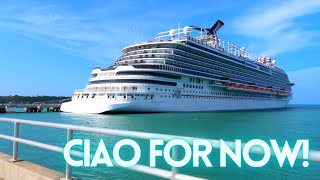 CIAO FOR NOW! | MY FIRST SOLO CRUISE EXPERIENCE! | A TALK THROUGH! #carnival #horizon #vacation
