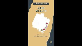 How to Gain Wealth - Law of Attraction basics