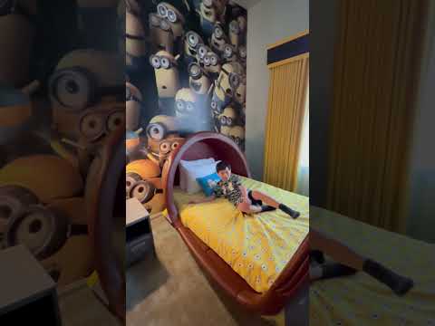 Minions room at Loews Portofino Bay Hotel #universalstudios