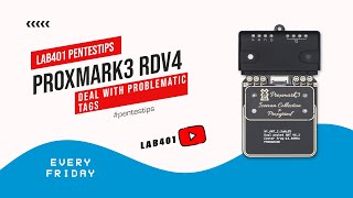 #pentestips - Proxmark3 Rdv4: How Deal with problematic tags ?