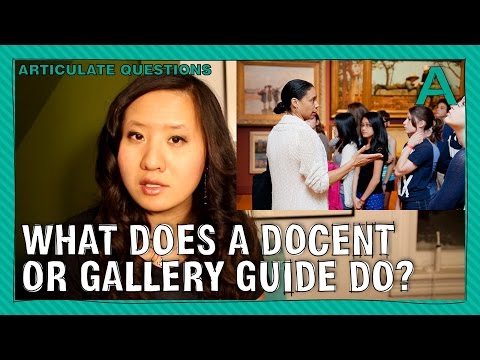 What Does a Docent or Gallery Guide Do? | ARTiculations