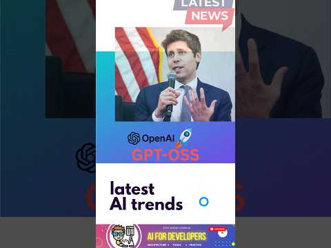 Latest AI trends - Open AI GPT-OSS #ai #ainews #latestnews #aishorts #ai2025 #shorts #openai #gpt