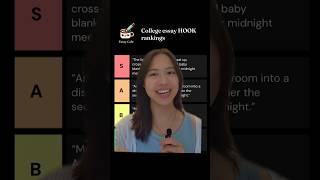 How to write a college essay HOOK! #collegeessay #collegeadmissions #applyingtocollege #collegeapps