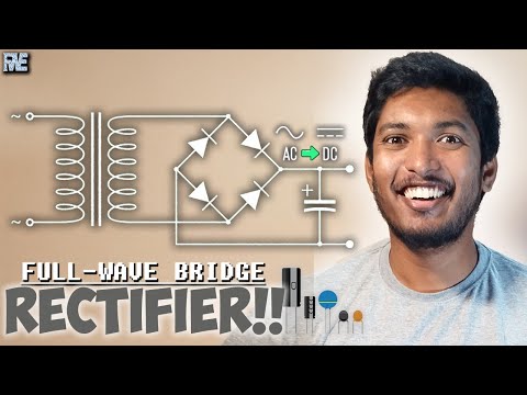 What is FULL-WAVE BRIDGE RECTIFIER | BRIDGE RECTIFIER Kya hai janiye | full explaination in hindi.