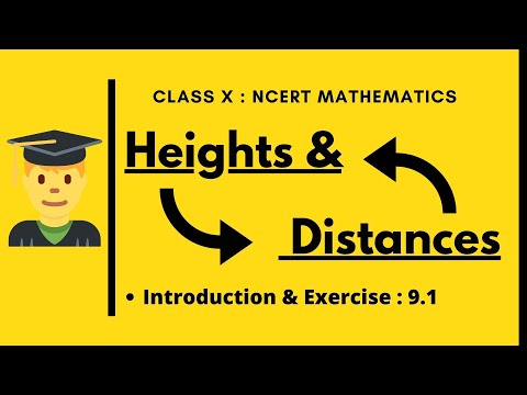 Class X : Maths - "CH -9 Some Application Of Trigonometry In One SHOT"