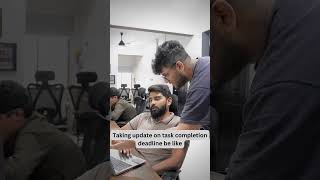 QA problems! How it feels to taking an update on a pending task.