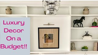 #luxurydecor #thriftstorefinds #haul Luxury Decor on a Budget- HomeGoods &Thrift Store Haul