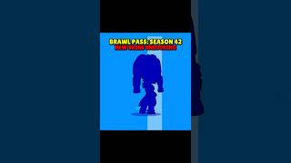 BRAWL PASS SEASON 42: NEW SKINS UNLOCKING! #brawlstars #shorts #fypシ゚viral #tiktokeffects