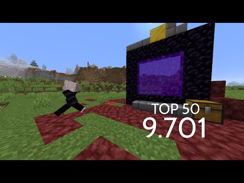 [TOP 50] Entering the Nether in 9 Seconds (RSG)
