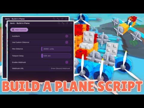 🚀 BUILD A PLANE NEW SCRIPT (2025) | Auto Farm, Money Hack, OP Features & Keyless
