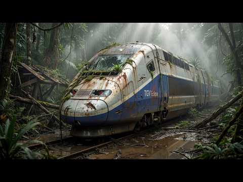TGV Éclipse” France’s Missing Bullet Train Restoration Found in Amazon Jungle