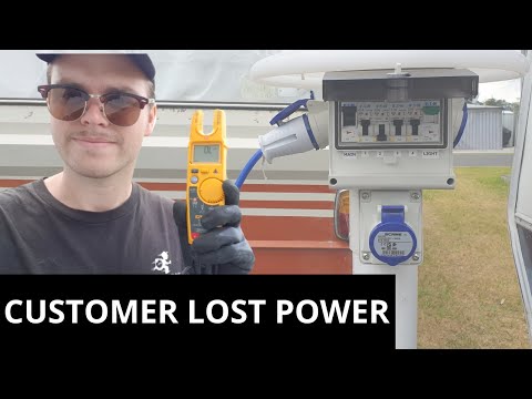 What did their CARAVAN switchboard LOOK LIKE? 😬 #electrician
