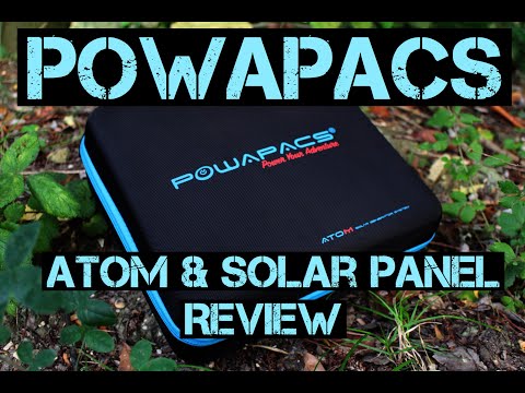 POWAPACS - Atom & Solar panel review.