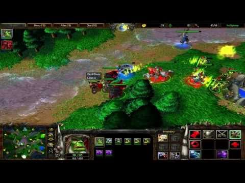 Warcraft III The Frozen Throne Orc FPVOD 3vs3