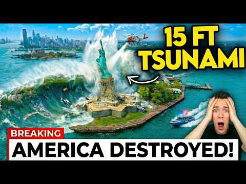 America's Coast DISAPPEARS — 15-Foot Wall of Water SWALLOWS Cities as Pacific Fault RUPTURES!