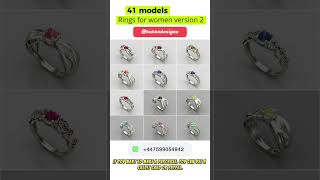 41 models version2 #3dmodel You can visit our designer profile from the link in the description.