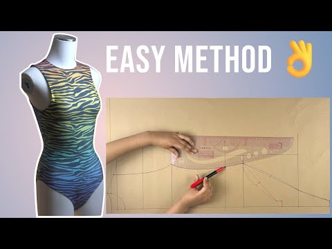 How to make a perfect bodysuit. full pattern making tutorial.