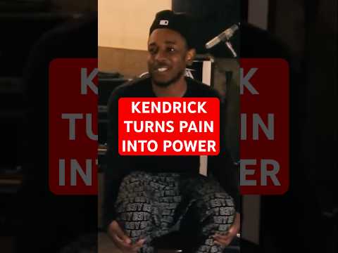 How Kendrick Lamar Turned Pain Into Power! 🦾 #Shorts