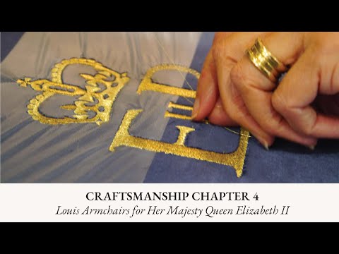 Craftsmanship Chapter 4 - Louis Armchairs for Her Majesty Queen Elizabeth II⎮Christophe Design