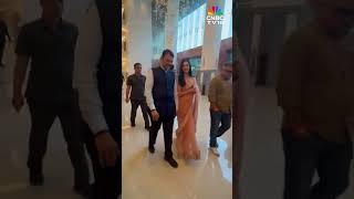 Maharashtra Chief Minister Devendra Fadnavis arrives at the Global Leadership Summit | CNBCTV18GLS