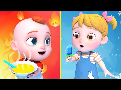 Hot vs Cold Song 🥶🥵 Educational and Fun Children's Song | GoBooBoo Indonesian