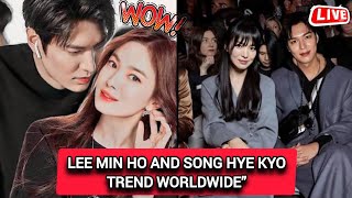 One Photo, Millions of Reactions: Lee Min Ho and Song Hye Kyo Trend Worldwide”