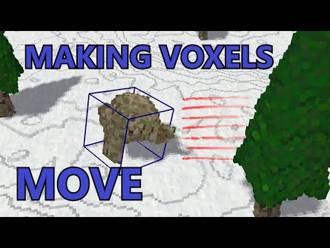 Making voxels MOVE with the separating axis test [Voxel Devlog #11]
